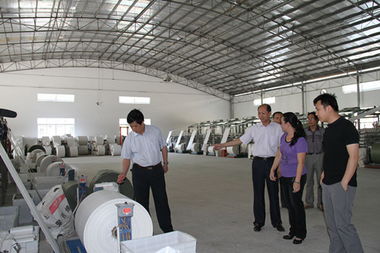 田陽縣政協(xié)領(lǐng)導深入委員企業(yè)開展調(diào)研視察，助力市場發(fā)展